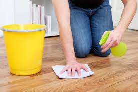 how to disinfect a wooden floor