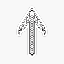 We can't be the only ones who think viking symbol tattoos are awesome! Sticker Tiwaz Redbubble
