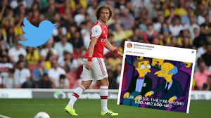 © provided by the independent. Mustafi S Disguise Chris Eubank And The Simpsons Arsenal Fans Best Reactions To Watford Draw Football London