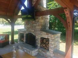 Finished Outdoor Fireplace Kits 2020