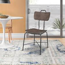 metal dining side chairs set