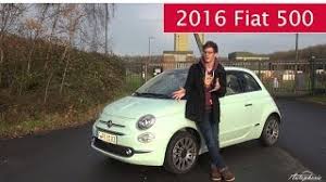 Retro touches, specifically at the rear, give the car a distinct 50s look. Fahrbericht Neuer Fiat 500 1 2 Lounge Im Test Youtube
