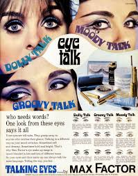 mod 1960s eye makeup styles took a walk