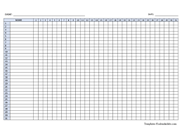 monthly attendance sheet template