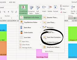 How To Make A Finals Study Schedule With Microsoft Excel Seeking