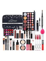 finiss women makeup full kit all in one multi purpose make up set for s starters beauty cosmetics with makeup brushed lip gloss eye shado