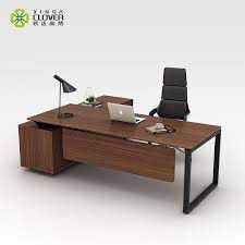 Solid walnut construction, many woods available. China Modern Contemporary Office Furniture Melamine Desktops L Shaped Wood Executive Desk China Executive Desk Office Furniture