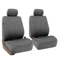 Fh Group Car Seat Covers Gray Front Set