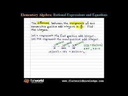 s of rational equations