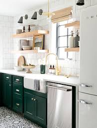 21 green kitchen designs decorating ideas design trends. Bored Of White Kitchens Discover The Cabinet Color Trending Now House Home