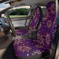Sun And Stars Car Seat Covers For Girls