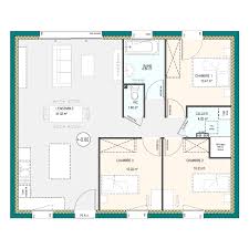 plan plain pied 11m tuile sans garage à