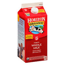 Horizon Organic Whole Milk Half Gallon Walgreens