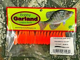 Bobby Garland Crappie Baits Baby Shad Blue Pearl Bs144