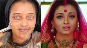 aishwarya rai from a makeup artist
