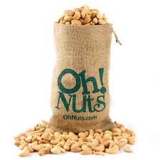 cashews burlap sack gift nut gift