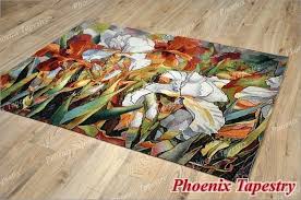Beautiful Lily Flower Fine Art Tapestry