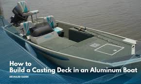 casting deck in an aluminum boat
