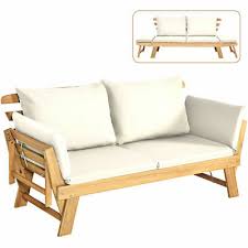 Outdoor Daybed Patio Convertible Couch