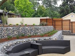Gabion Landscaping For Decorating In