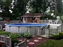 Landscaping Around Above Ground Pool