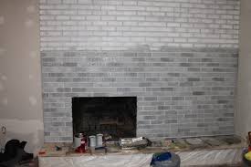 Update A Boring Painted Brick Fireplace