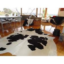 brazilian black and white cowhide rugs