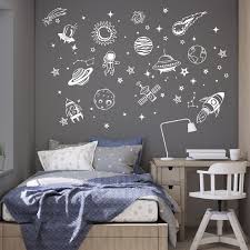 Outer Space Wall Decals Solar System