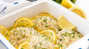 easy lemon baked cod fish