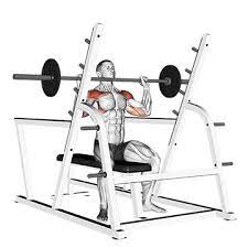 how to do seated barbell shoulder press