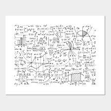 Math Equations Math Gift Posters