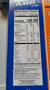 frosted flakes nutrition review big