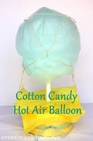 hot air balloon baby shower decorations
