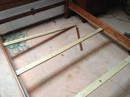 how to fix bed frame support