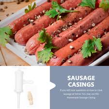 casings sausage stuffing horn
