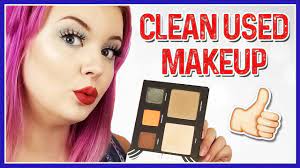 sanitize used makeup eyeshadow