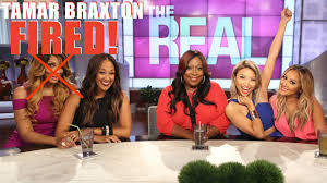 tamar braxton fired from the real
