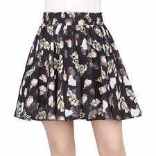 Hope you like it, probably you can use it. Uppin Chiffon Boho Floral Print Mini Skirt Elastic Waist Tiered Ruffle Pleated Short Skirt Women A Line Casual Summer Skirt Girl Skirts Aliexpress