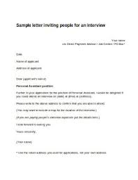 interview invitation email templates in