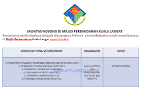 Kuala langat municipal council, having received its municipal status on 1 march 2020, is the newest municipal council formed in malaysia.4. Jawatan Kosong Di Majlis Perbandaran Kuala Langat Appjawatan Malaysia