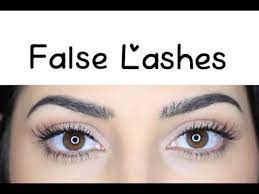 How to apply eyeliner without getting it on eyelashes. How To Apply False Lashes Without Eyeliner Youtube