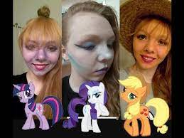 my little pony makeup tutorial