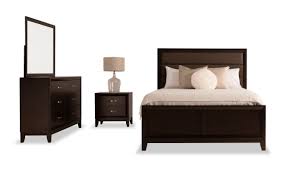 Amalfi queen platinum bedroom set bobs com. Tremont Queen Espresso Bedroom Set Bob S Discount Furniture