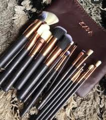 brown brushes 15 pcs zoeva affordable