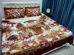 Cotton King Size Double Bed Sheet