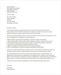 10 Customer Service Cover Letters Examples Free Premium
