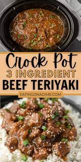 crock pot beef teriyaki recipe slow