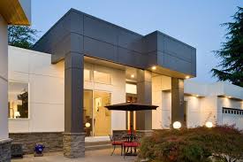 a contemporary style home design