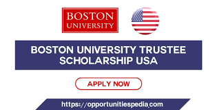 boston university trustee scholarship
