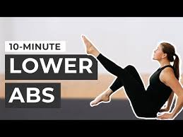 10 minute lower ab workout for women